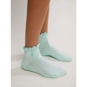 Free People Classic Ruffle Socks NWT Mint Green OS FP Movement